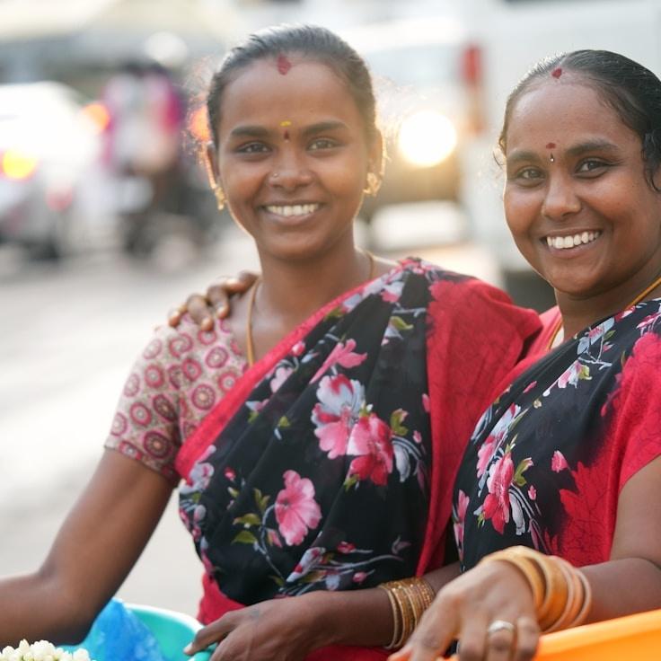 Morgan Lee, Client Relations Director, discussing corporate gifting strategy with business clients